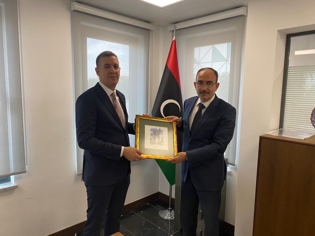Rektörümüz Beydemir’den Libya Eğitim Ateşesi Arbi’ye Ziyaret